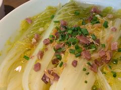 风味干贝蒸娃娃菜-杭百味·大众精选杭帮菜(西湖音乐喷泉店)