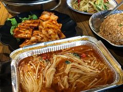 锡纸海鲜金针菇-大壮家原味烤肉(兴华北街店)