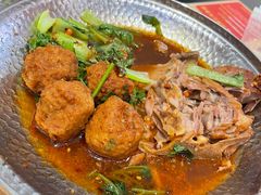 酱骨肉丸子锅-喜家德虾仁水饺(华强天虹店)