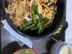 四季豆菌菇牛丼饭-食其家·牛丼咖喱(浦电路店)