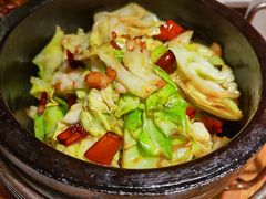 炝炒手撕包菜-花椒笑成都小馆(百脑汇店)