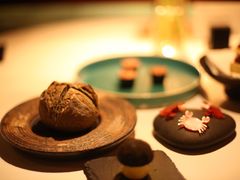 餐前面包配蘑菇粉黄油-三嚥阁 La Villa Restaurant