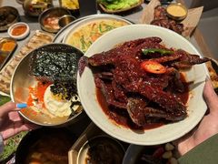 -草家酱蟹炭火烤肉店(珲春南路一店)