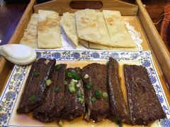 烙饼卷带鱼-李记白水羊头·清真老味家常菜(石景山店)