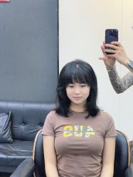 -藤野造型专业烫染接发