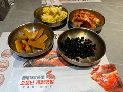 -草家酱蟹炭火烤肉店(珲春南路一店)