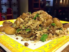 干煸口蘑-那家小馆•北京菜•烤鸭(中关村店)