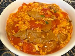 番茄牛肉滑蛋-晓平饭店(嘉善路店)