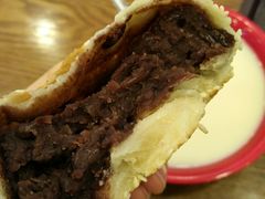 豆馅火烧-老回回饺子馆(海洋馆店)