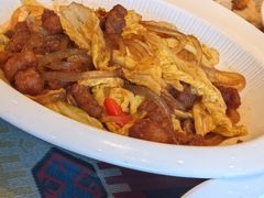 酥肉烩白菜-巴依老爷新疆美食(工体旗舰店)