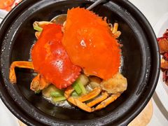 葱姜火油焗肉蟹-万龙洲海鲜(南新仓店)