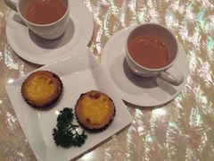 餐后葡挞配奶茶-8餐厅(新葡京酒店)