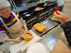 自助取餐区-王三姑牛肉饼