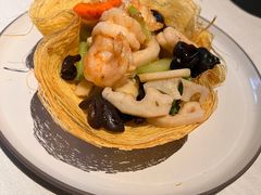 金盏虾丸子炒爽菜-三号黄浦会Canton Table