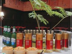 自助调料区-松针蔡记蒸饺(花园路店)