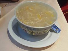 玉米鸡丝汤-长城川潮餐馆
