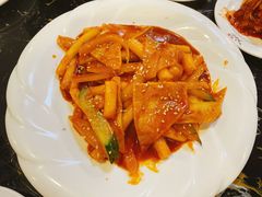 鱼饼炒年糕-桃园中华料理炸酱面(燕儿岛路店)