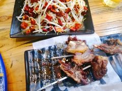 -长青菠菜面·烧烤