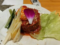 牛肉丝刺身-大岛日本料理铁板烧(南通大饭店)