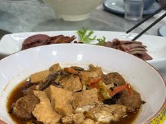 锅炖大块豆腐-乔家满族八大碗(流水沟店)