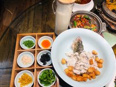 豆浆捞鲈鱼-70后饭吧(府河街店)