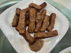 炸松肉（牛）-福寿斋·老北京铜锅涮肉·烤鸭(顺义总店)