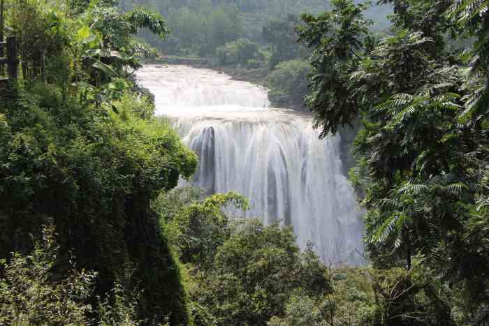 螺丝滩瀑布-"小时候上学就知道贵州的黄果树大瀑布,一直.