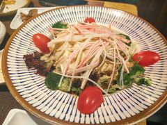 蟹腿肉豆腐芝麻酱沙拉-鸟内会居酒屋(得意潮馆店)