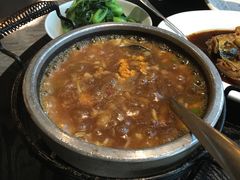石锅海胆豆腐-柒园·三十年创意杭帮菜(龙湖滨江天街店)