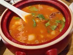 荆芥焖罐牛肉-禾珍珠家常小馆(河南博物院店)