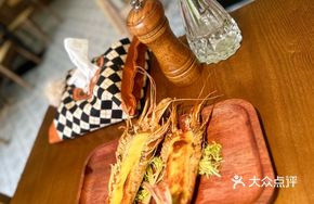 Cheese Baked Argentine Red Shrimp