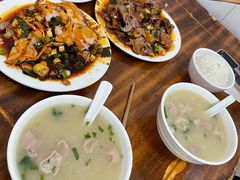 肥肠豆汤-温记府廟豆汤饭·始于1955年(海椒店)