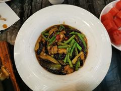 豇豆茄子-情妹耙泥鳅·江湖川菜(科华店)