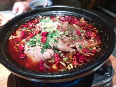 水煮牛排砂锅-破三川·新川菜(静安大融城店)
