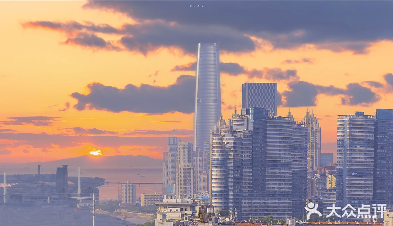 🌇来长江大桥看一场夕阳吧
