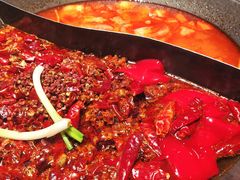 鸳鸯锅红汤配番茄锅-萍姐火锅·公路夜市(武汉首店)