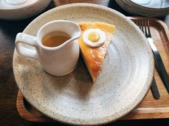 咸蛋黄芝士蛋糕-小食院简餐厅