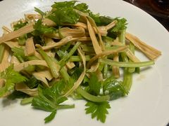 芹菜苗拌腐竹-旺顺阁·北京菜·烤鸭(大望路店)