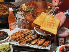 -宝记烧烤·碳锅羊肉·羊蝎子火锅·夜食社(文体路创始店)