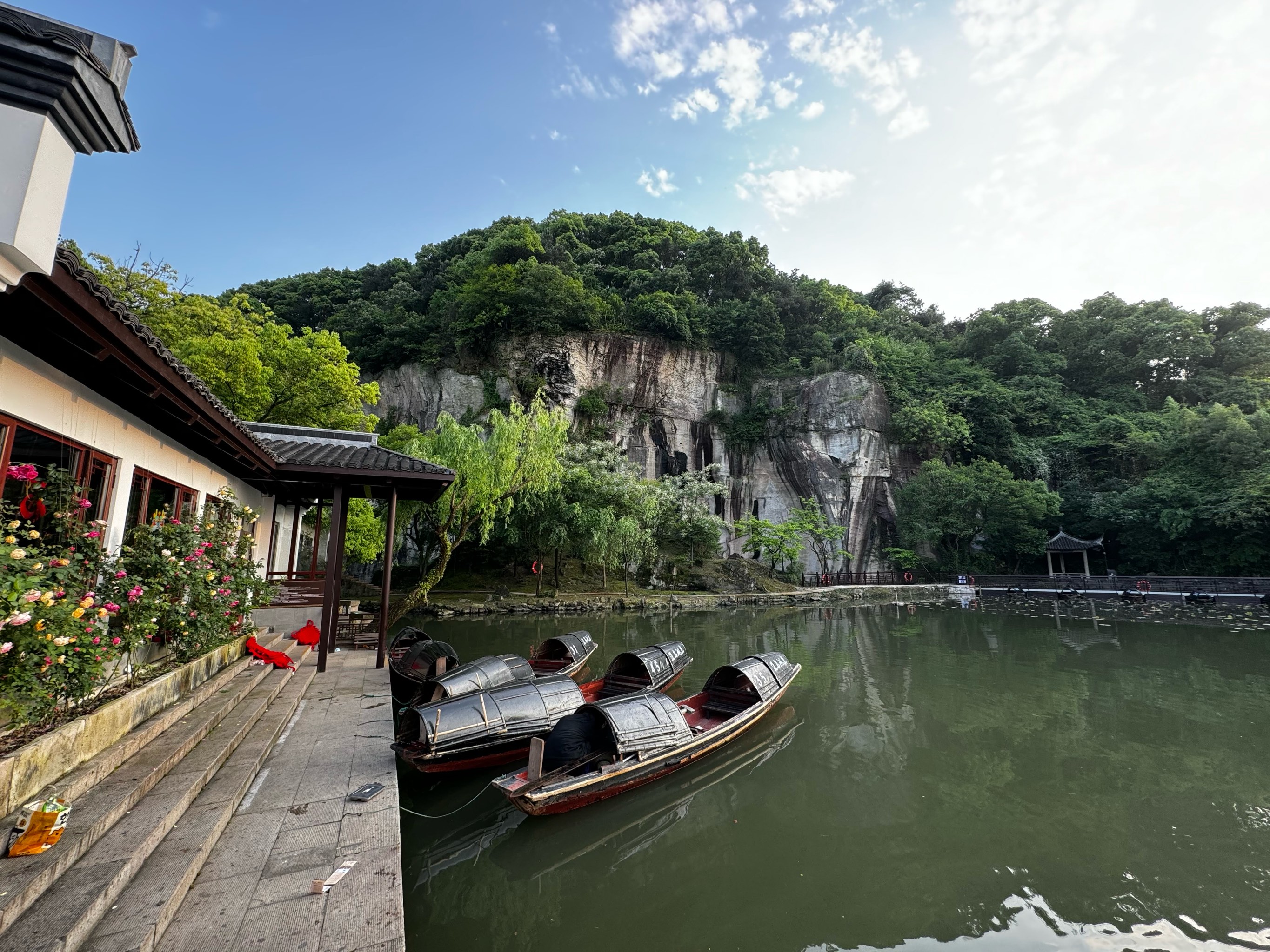 绍兴东湖照片图片