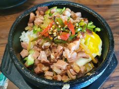 尖椒腊肉石锅-朝汉美食村(滏东总店)