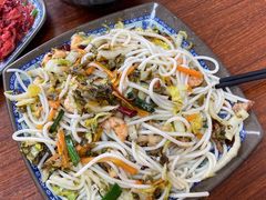 糟菜炒粉干-福州人铭小吃
