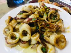 炒鱿鱼-老地方美食