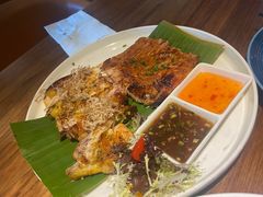 碳烧猪颈肉拼辣鸡-星叶·东南亚料理(宁波万象汇店)