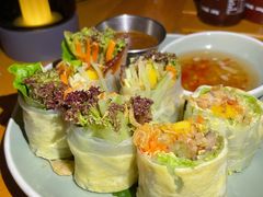 猪颈肉芒果纸米卷-CHINCHIN 青青·泰国料理(万象食家店)