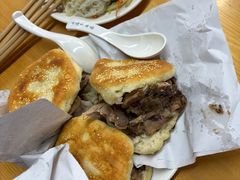 -京东一绝西海子西园烧饼夹肉