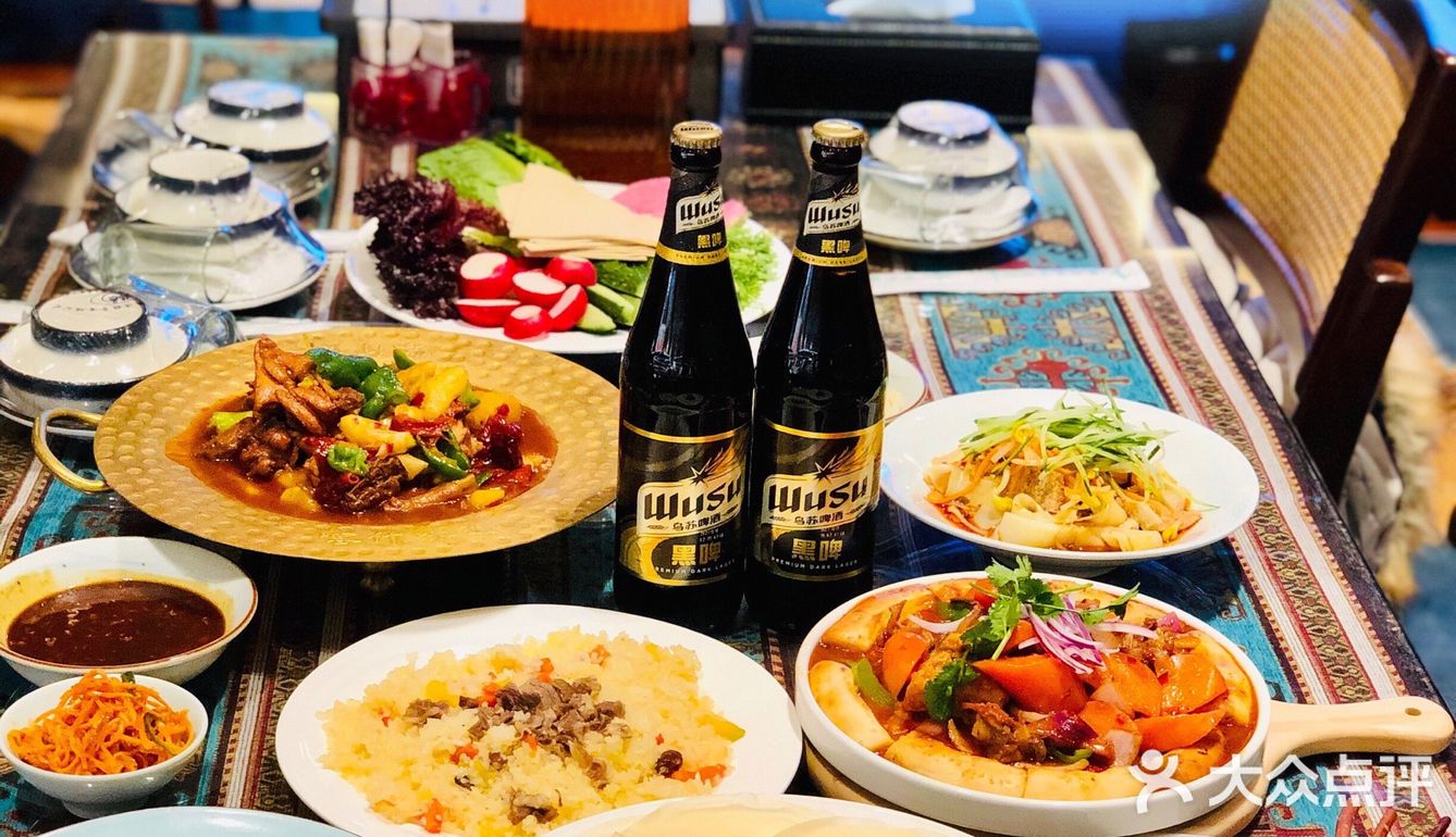 草原的歌，新疆的舞，喀什的酒[调皮]