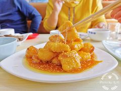 拔丝奶豆腐-老舅老蒙肉饼非遗店(一店)