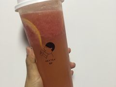 满杯红柚-喜茶(上海正大广场店)