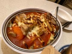 港式鸡扒焗饭-潮庭港式茶餐厅·熊仔奶茶(同济广场店)